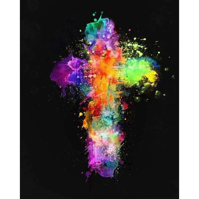 New Hot Sale Christianity Cross Pattern 5d Diy Diamond Painting Kits VM9426