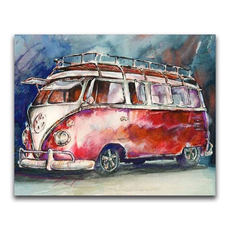 New Hot Sale Colorful Full Drill - 5D Diy Diamond Auto Diamond Mosaic Painting VM2046 - NEEDLEWORK KITS