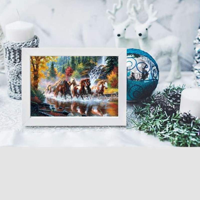 New Hot Sale Embroidery Animal Horse 5d Diy Diamond Painting Kits VM46527