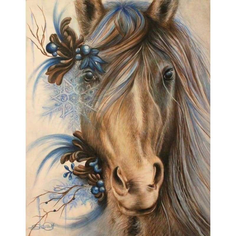 New Hot Sale Full Square Diamond Horse Diy 5d Diamond Painting Kits VM8309