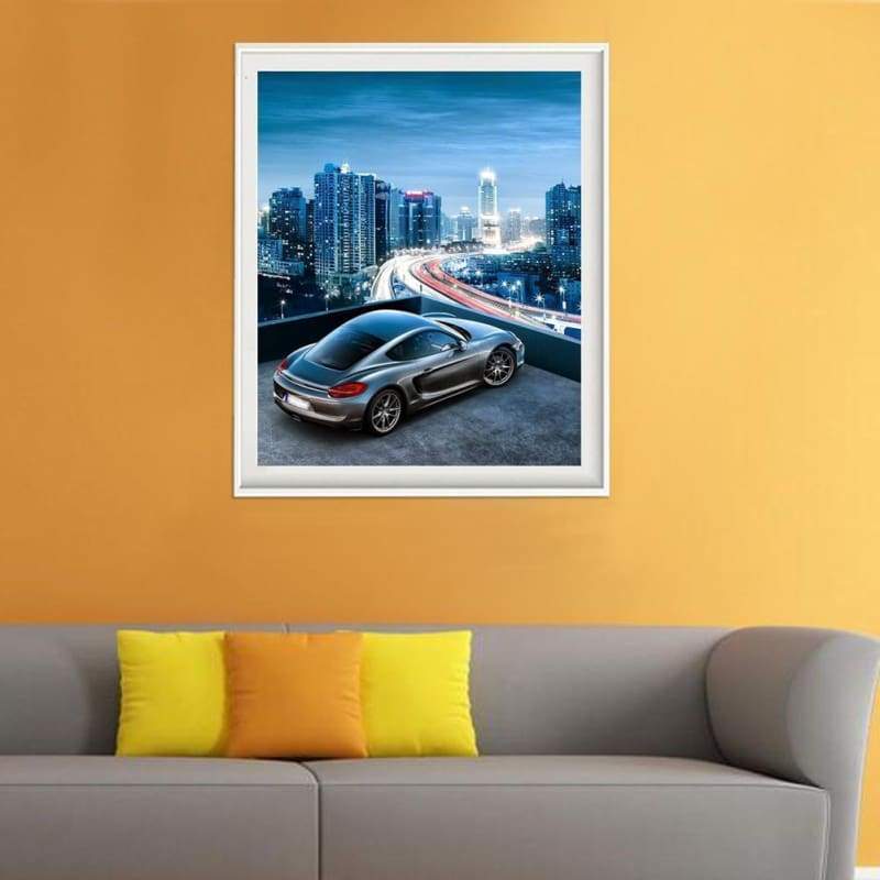 2019 New Hot Sale Sport Car 5d Diy Diamond Painting Cross Stitch Kits VM1224