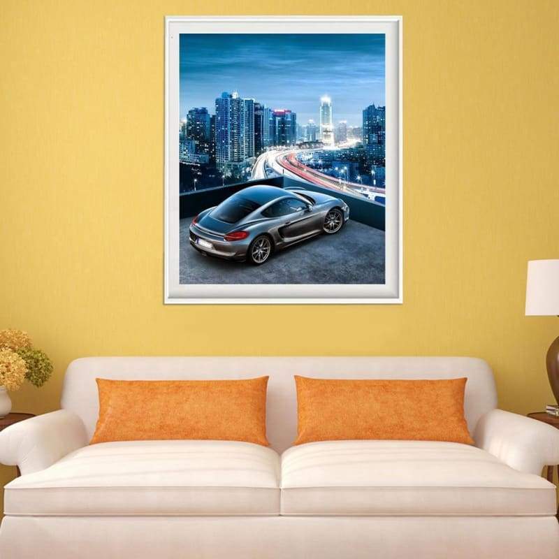 2019 New Hot Sale Sport Car 5d Diy Diamond Painting Cross Stitch Kits VM1224