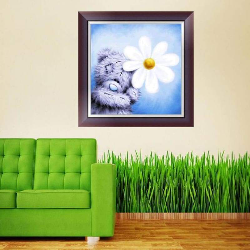 2019 New Hot Sale Teddy Bear Pattern Diamond Painting Cross Stitch Kits VM39022