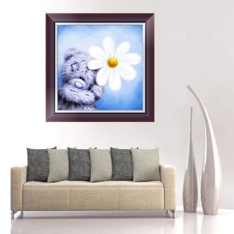2019 New Hot Sale Teddy Bear Pattern Diamond Painting Cross Stitch Kits VM39022