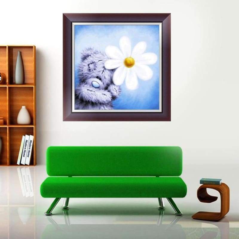 2019 New Hot Sale Teddy Bear Pattern Diamond Painting Cross Stitch Kits VM39022