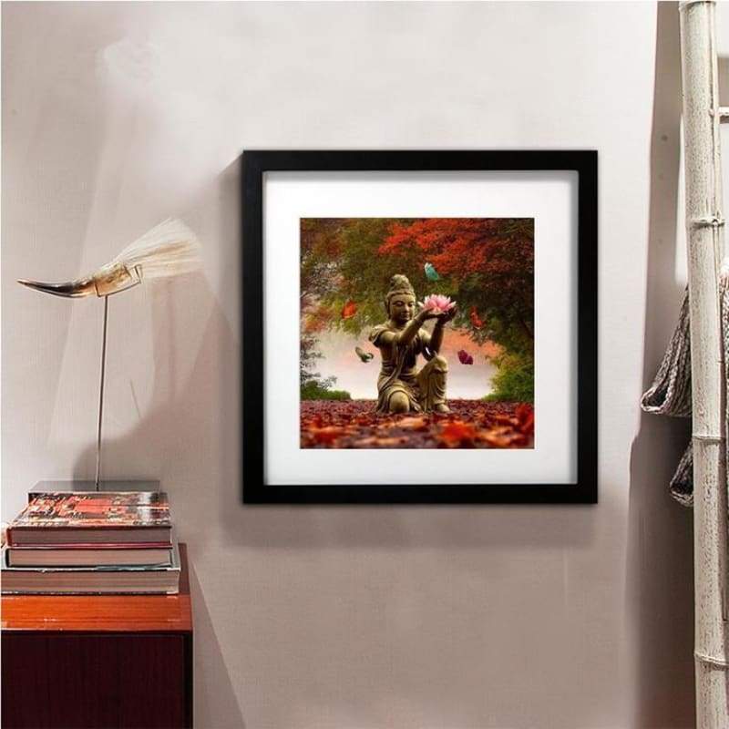 New Hot Sale Wall Decor 5d Diy Diamond Painting Buddha Kits VM7866
