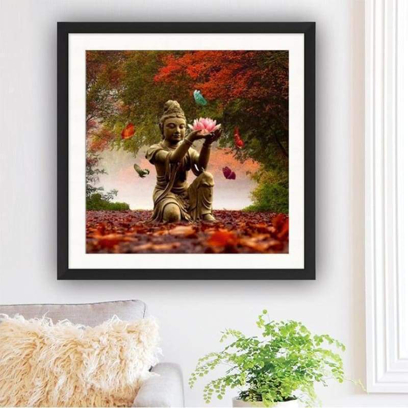 New Hot Sale Wall Decor 5d Diy Diamond Painting Buddha Kits VM7866