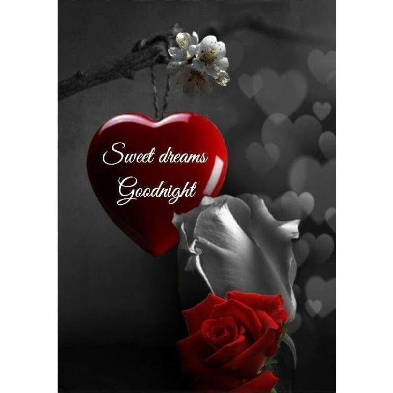 New Red Love Heart Full Drill - 5D DIY Embroidery Diamond Painting Kits NA0726 - NEEDLEWORK KITS