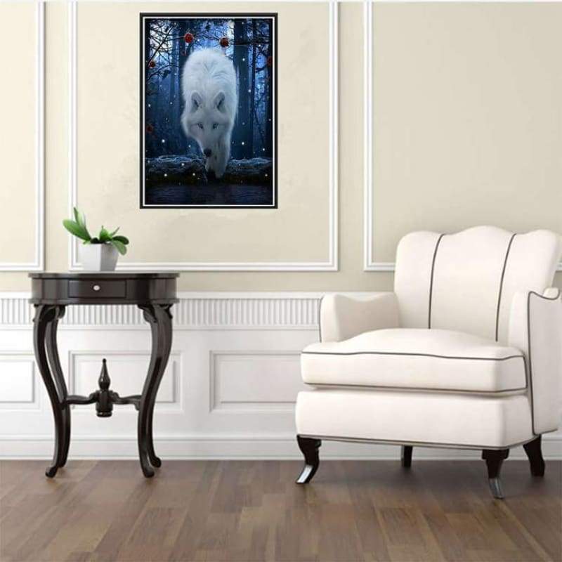2019 New Wolf Pattern 5d Diy Cross Stitch Diamond Painting Kits QB6581