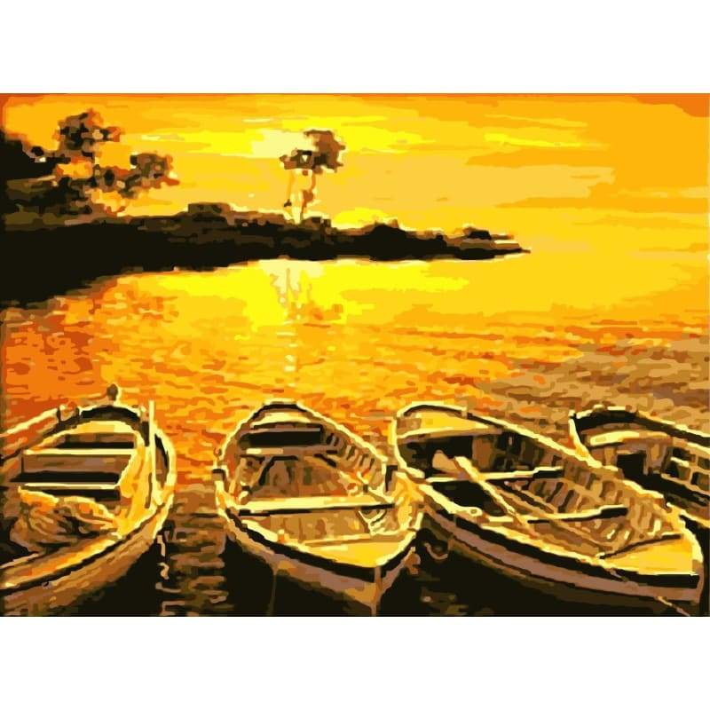 Diy Paint By Numbers Kits WM-1166 - NEEDLEWORK KITS