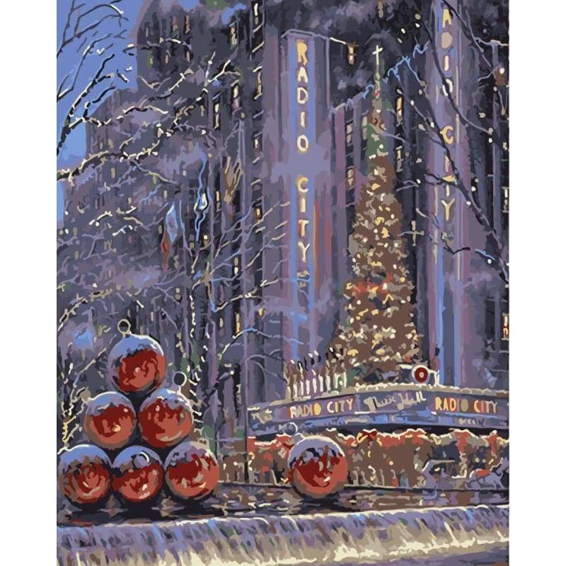 Diy Paint By Numbers Kits WM-1608 - NEEDLEWORK KITS