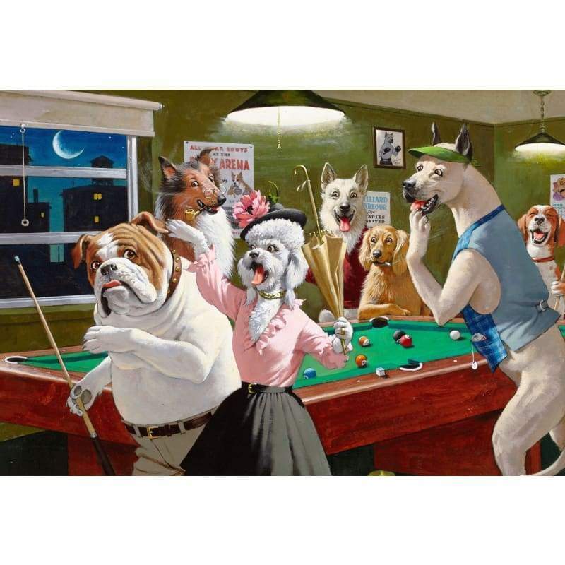 Dog Diy Paint By Numbers Kits PBN30164 - NEEDLEWORK KITS