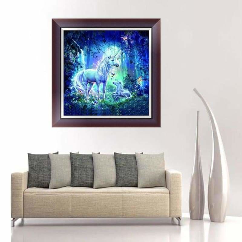 Dream Unicorns In The Jungle Full Drill - 5D Diamond