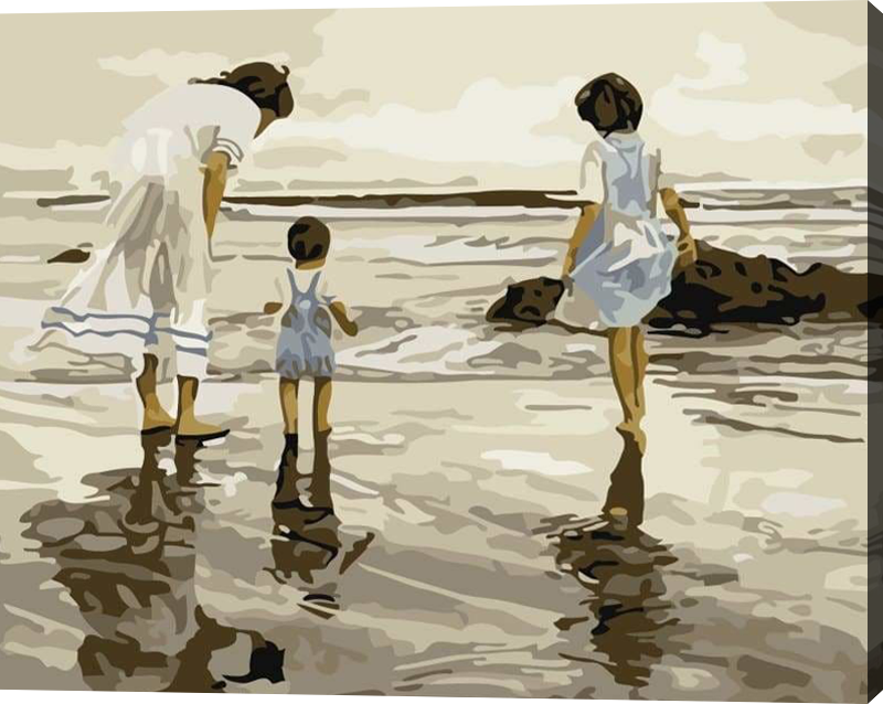 Family Diy Paint By Numbers Kits ZXB171-21