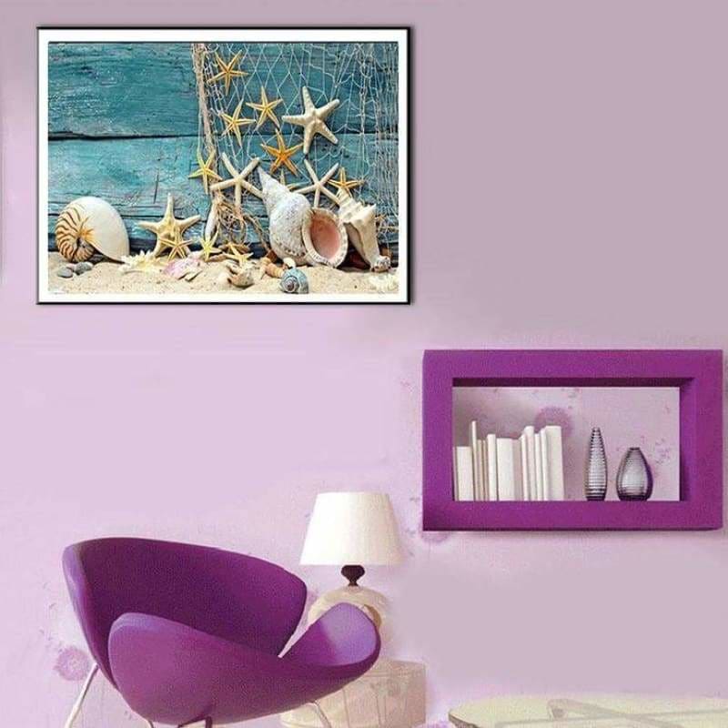 Full Drill - 5D Diamond Painting Kits Fantasy Beach Summer