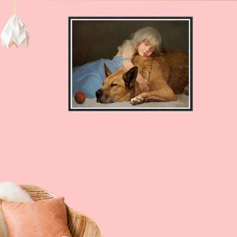 Full Drill - 5D Diamond Painting Kits Slepping Warm Little