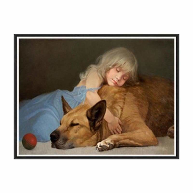 Full Drill - 5D Diamond Painting Kits Slepping Warm Little