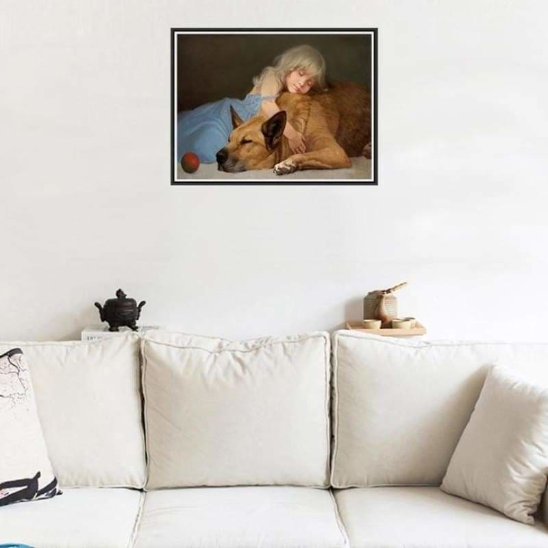Full Drill - 5D Diamond Painting Kits Slepping Warm Little