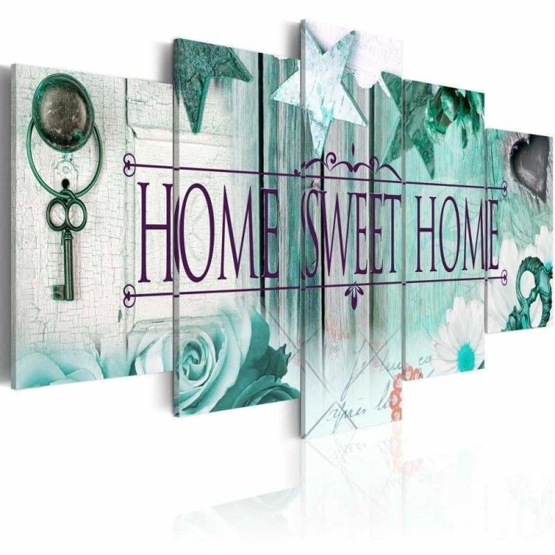 Full Drill - 5D DIY Diamond Painting Kits 5pcs Sweet Home