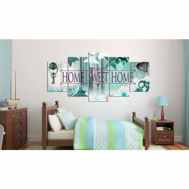 Full Drill - 5D DIY Diamond Painting Kits 5pcs Sweet Home