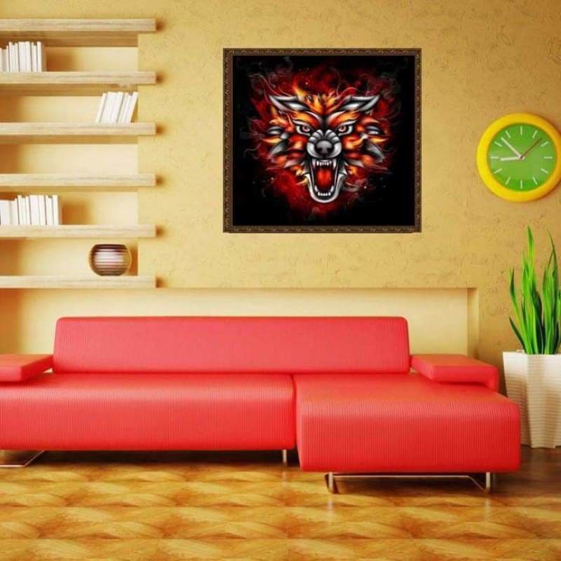 Full Drill - 5D DIY Diamond Painting Kits Abstract Fire