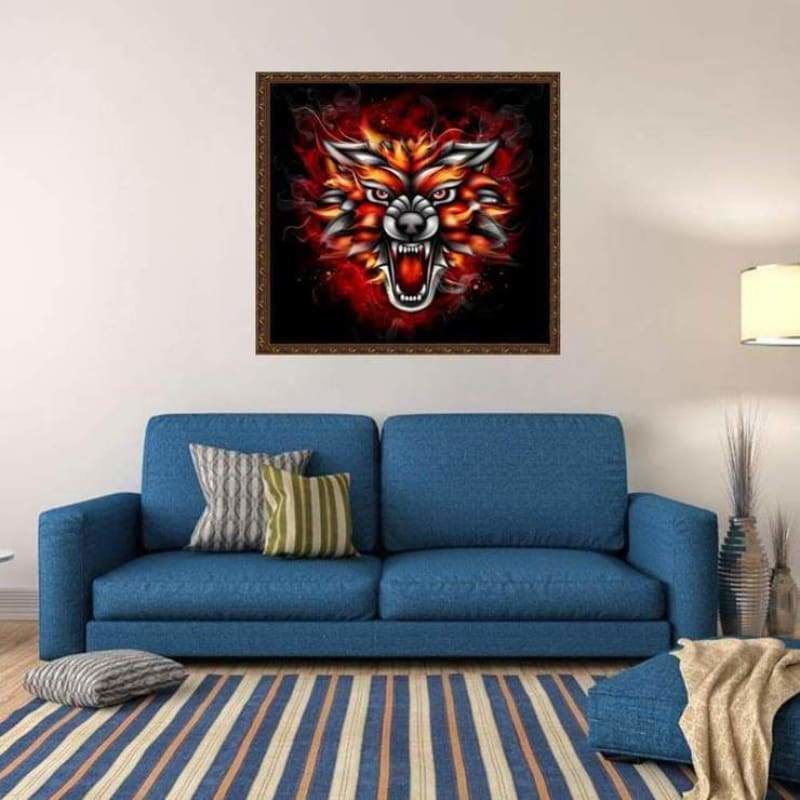 Full Drill - 5D DIY Diamond Painting Kits Abstract Fire