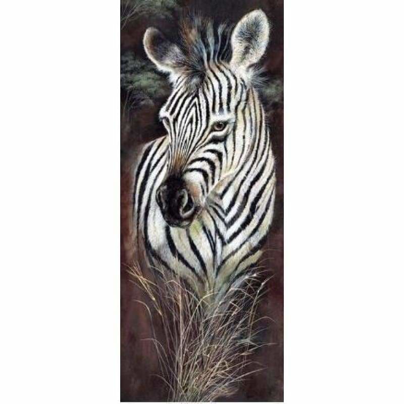 Full Drill - 5D DIY Diamond Painting Kits Animal Cool Zebra
