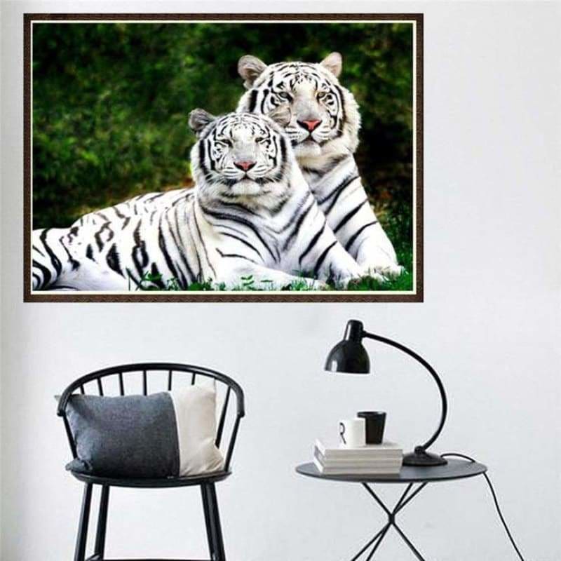 Full Drill - 5D DIY Diamond Painting Kits Animal Tigers