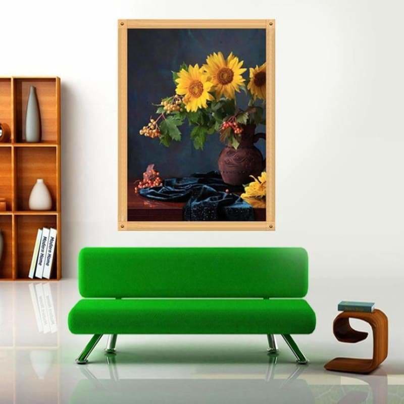 Full Drill - 5D DIY Diamond Painting Kits Artistic Yellow