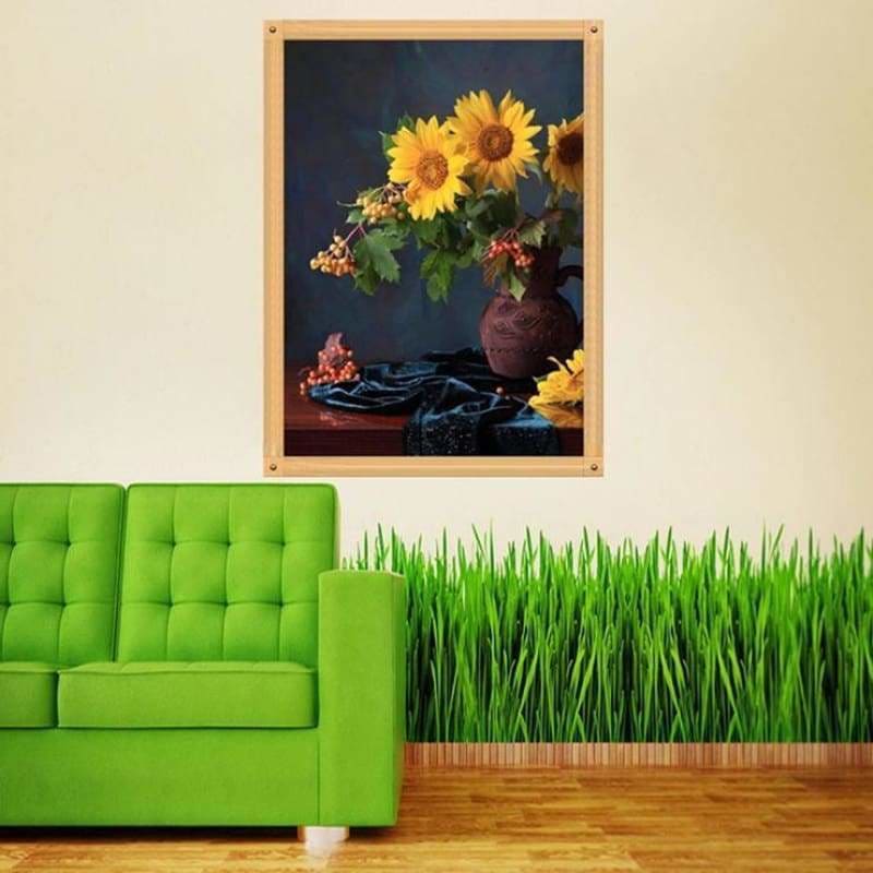 Full Drill - 5D DIY Diamond Painting Kits Artistic Yellow