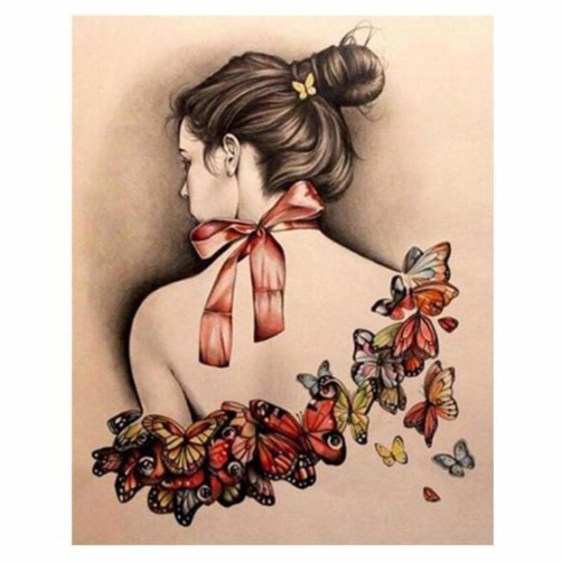 Full Drill - 5D DIY Diamond Painting Kits Beautiful Back of