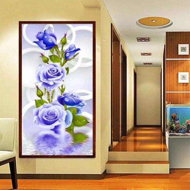 Full Drill - 5D DIY Diamond Painting Kits Beautiful Blue