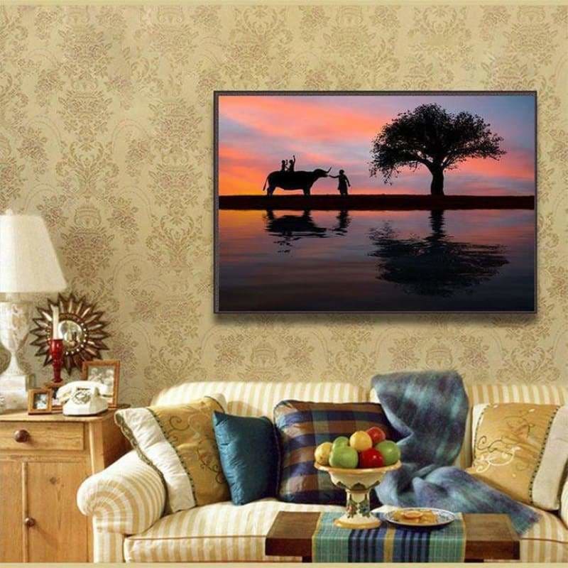Full Drill - 5D DIY Diamond Painting Kits Beautiful Evening