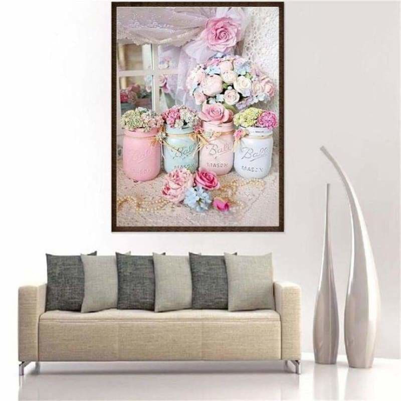 Full Drill - 5D DIY Diamond Painting Kits Beautiful Jar