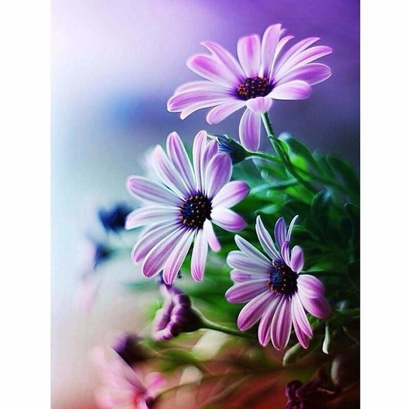 Full Drill - 5D DIY Diamond Painting Kits Beautiful Purple