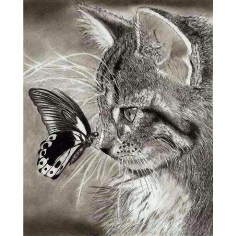 Full Drill - 5D DIY Diamond Painting Kits Black And White