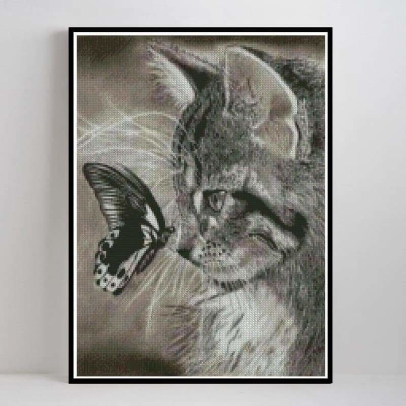Full Drill - 5D DIY Diamond Painting Kits Black And White