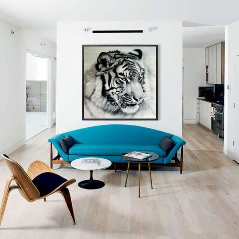 Full Drill - 5D DIY Diamond Painting Kits Black And White