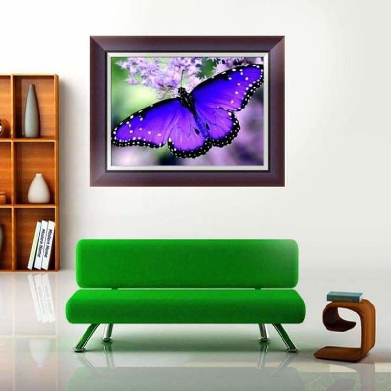 Full Drill - 5D DIY Diamond Painting Kits Blue Purple