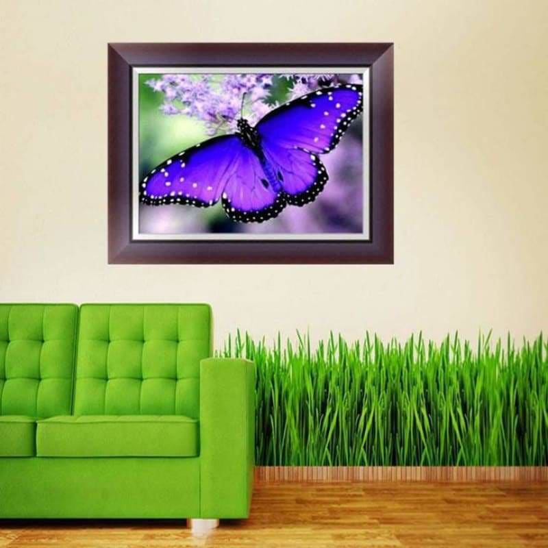 Full Drill - 5D DIY Diamond Painting Kits Blue Purple
