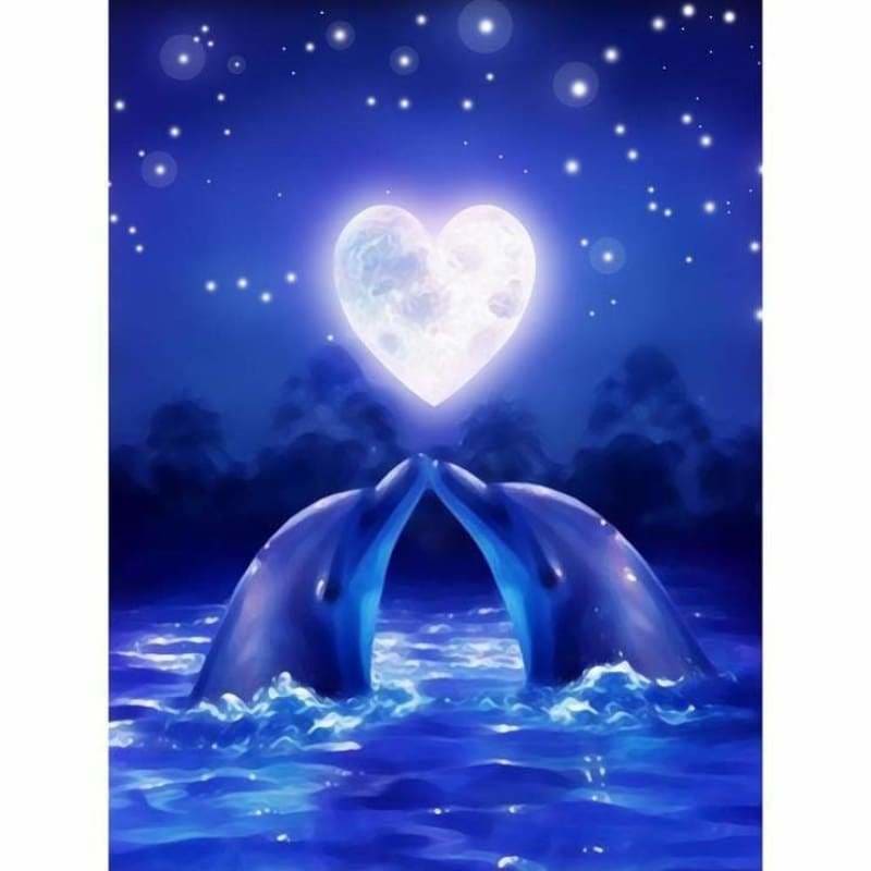 Full Drill - 5D DIY Diamond Painting Kits Blue Starry Night