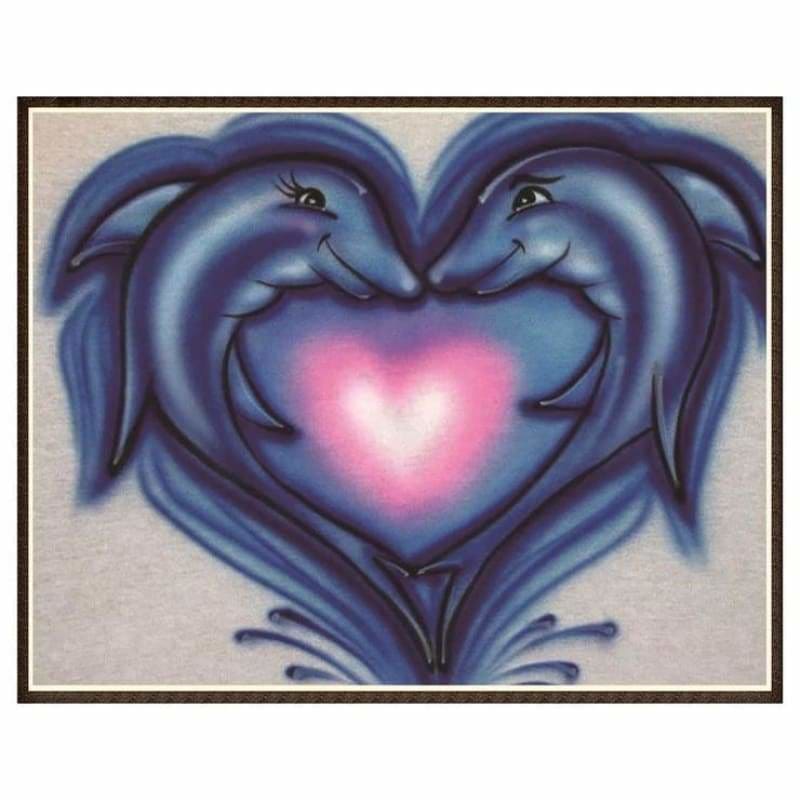 Full Drill - 5D DIY Diamond Painting Kits Carton Love Heart