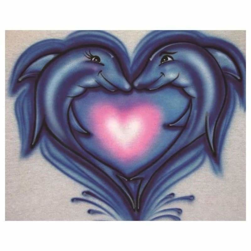 Full Drill - 5D DIY Diamond Painting Kits Carton Love Heart