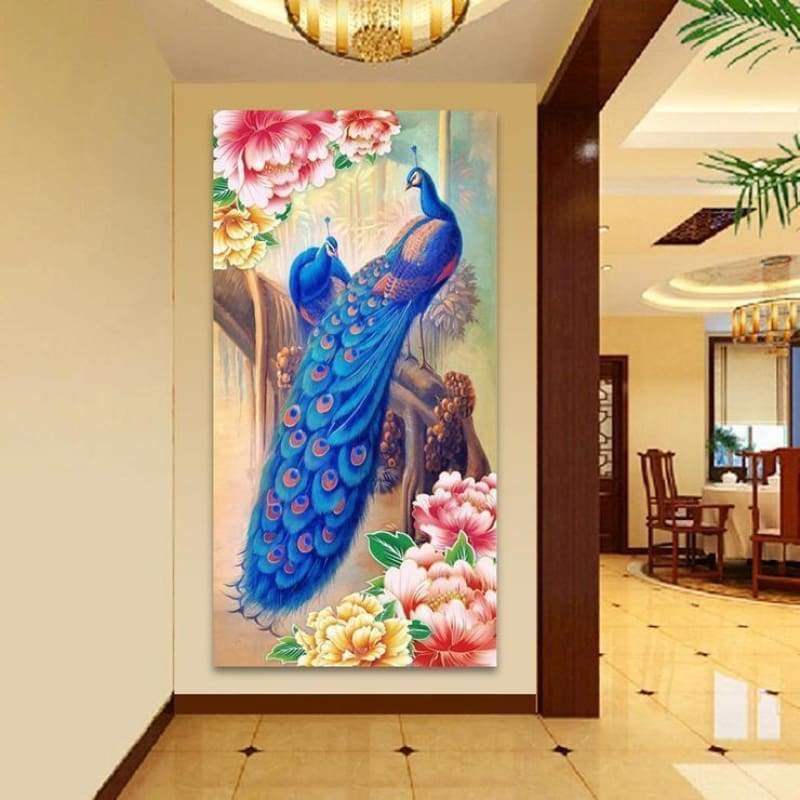 Full Drill - 5D DIY Diamond Painting Kits Cartoon Blue