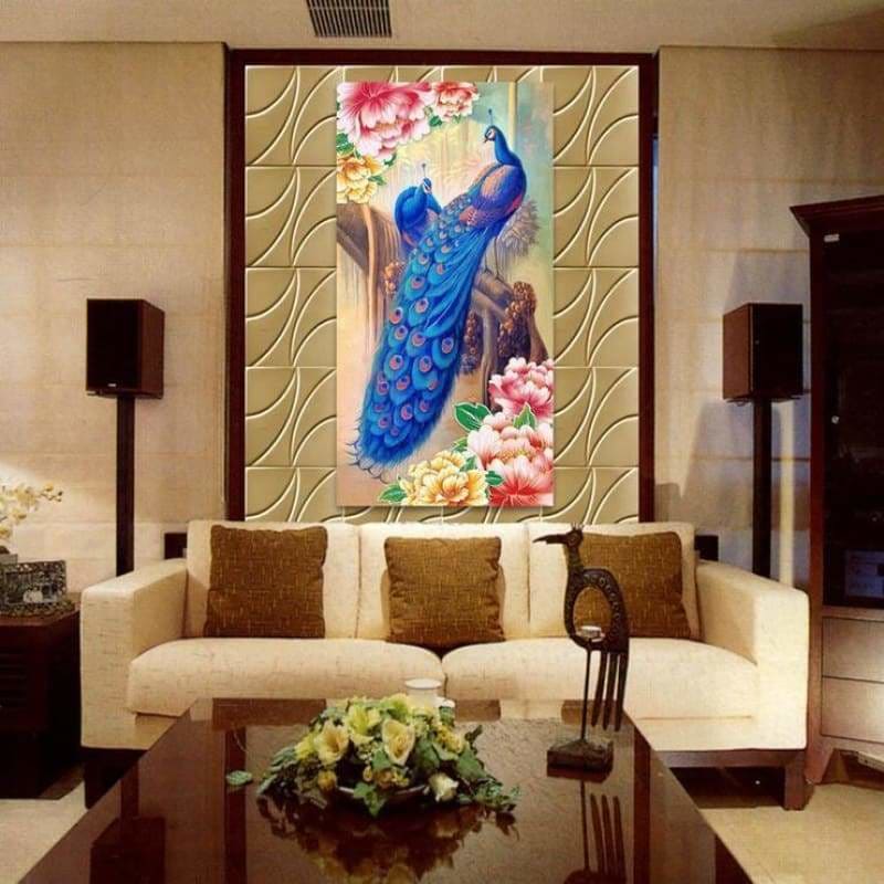 Full Drill - 5D DIY Diamond Painting Kits Cartoon Blue