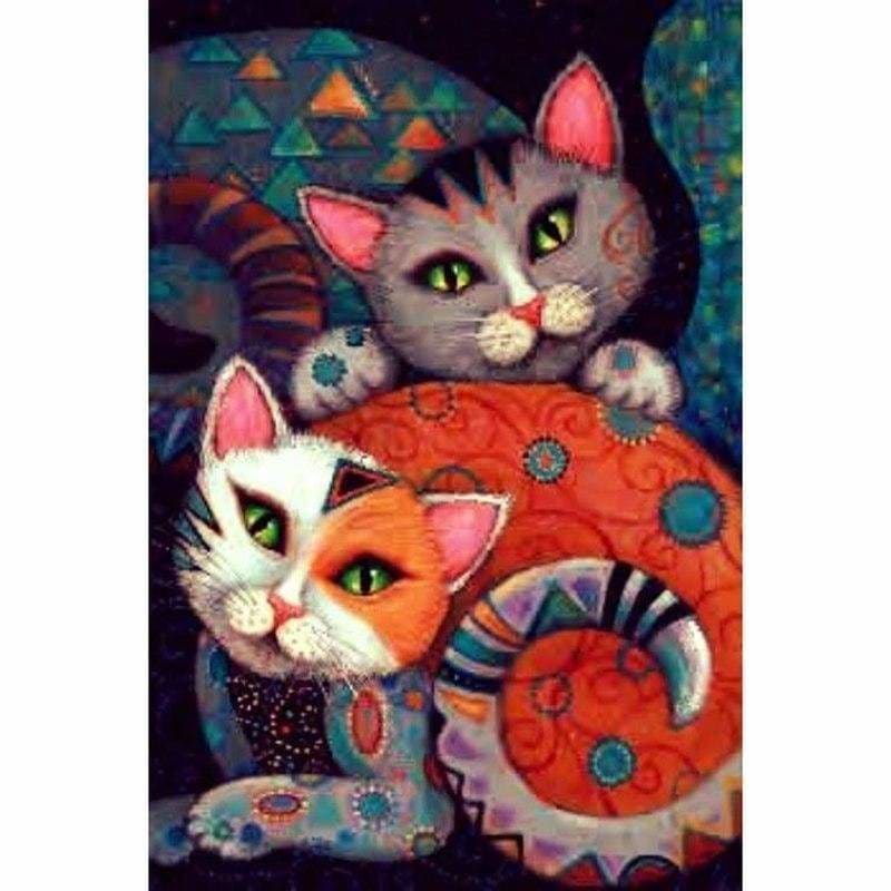 Full Drill - 5D DIY Diamond Painting Kits Cartoon Colorful