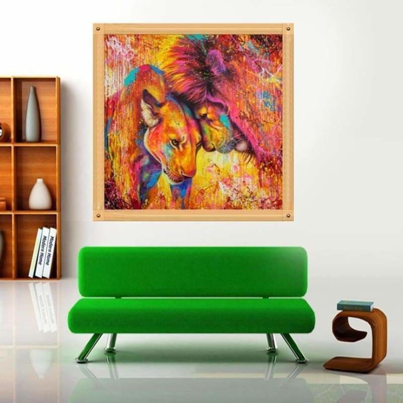 Full Drill - 5D DIY Diamond Painting Kits Cartoon Colorful
