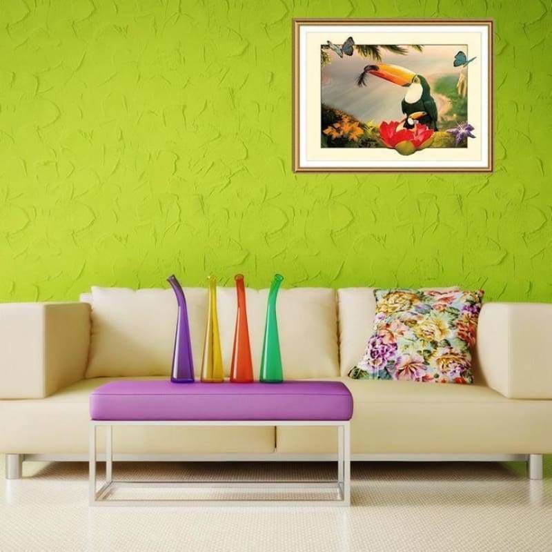 Full Drill - 5D DIY Diamond Painting Kits Cartoon Cute Bird