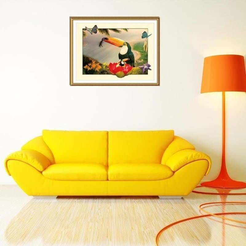 Full Drill - 5D DIY Diamond Painting Kits Cartoon Cute Bird