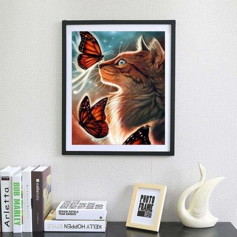 Full Drill - 5D DIY Diamond Painting Kits Cartoon Dream Cat